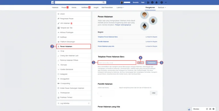 Bagaimana Cara Menambah Admin di Halaman Facebook ?