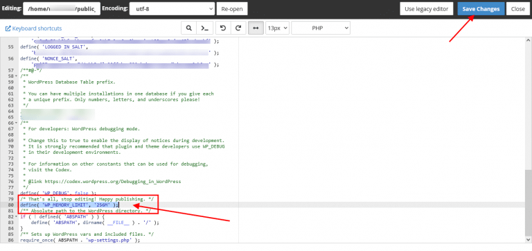 PHP Fatal error: Allowed memory size of xxx bytes exhausted – WordPress