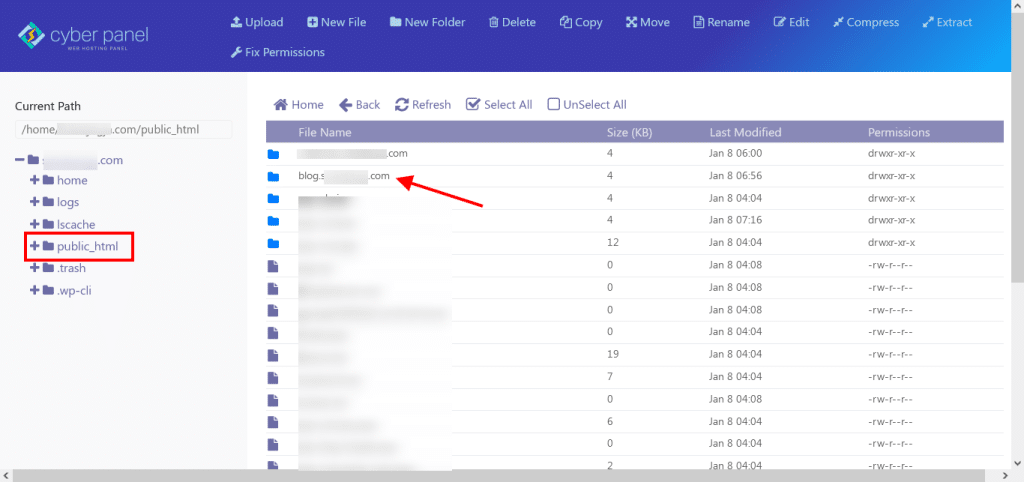 Cara Membuat Subdomain di Cyberpanel