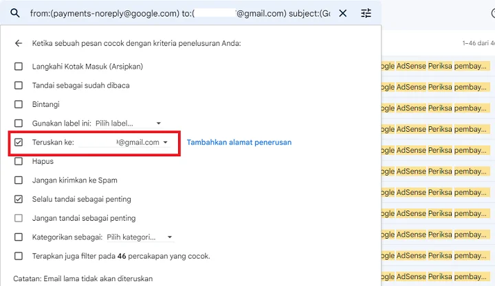 Cara Forward Email ke Email Lain Otomatis di Gmail