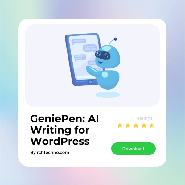 GeniePen: Generate Konten Blog berkualitas tinggi dalam hitungan menit